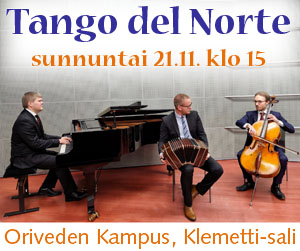 Tango Del Norte 21.11.2021 - Oriveden Kampus